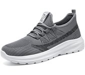 Zapatos de los hombres nuevos zapatos deportivos de verano transpirable zapatos para correr con cordones versátil casual zapatos de los hombres de suela suave cómodo zapatos individuales
