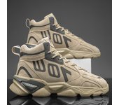 Hot Sale Mens High-tops Sneakers Casual Basketball Sports Tennis Shoes Comfortable Running Shoes Outdoor Non-slip Sneakers