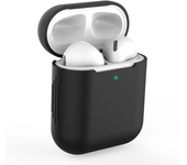 Silicone Cases For Airpods 1/2 Luxury Wireless Earphone Protective Cover Anti-drop Housing For With Hook Headphone Accessories