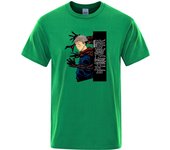 Jujutsu Kaisen T-Shirts Mens Summer Cartoon Mens Clothing Streetwear Japan Anime Gojo Satoru T Shirt Casual Harajuku Tees Tops