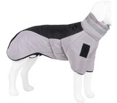 Ropa de algodón para perro, chaleco reflectante de cuello alto para perro grande, chaqueta impermeable gruesa para perro Bulldog francés, galgo