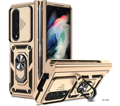Adecuado Para Samsung Galaxy Z Fold4 Fold5 Anillo Antideslizante Militar Abrochado Carcasa De Teléfono Móvil