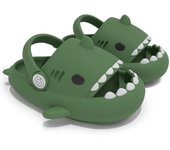 Sharklas Originales Niño Niña , Zapatillas Nube Antideslizantes Suela Gruesa，Zapatos Piscina Sandalias Verano Shark Slippers