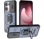 Mobile Phone Case for OPPO Reno13 Pro,Reno 13 Sliding Window Lens Shockproof Protective Phone Cover