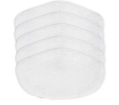 5 Pcs Microfiber Washable Mop Pad,Replacement Mop Parts for Polti Kit Vaporetto Steam Mop
