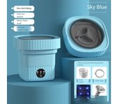 Mini lavadora portátil con secador centrífugo para el hogar y viajes, 10l