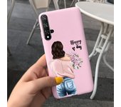 For Huawei Honor 20 Case Honor 20 Lite Phone Case MAR-LX1H HRY-LX1T Funda Soft Silicone Colored Back Cover For Honor 20 20Lite