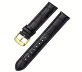 Correa de reloj de cuero genuino Correas de reloj de 12 mm 18 mm 20 mm 22 mm Accesorios de reloj adecuados para relojes DW Galaxy Watch Gear S3, elección ideal para regalos