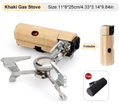 Estufa de Gas para acampar, Cassette plegable portátil de 2670W, quemador de Gas para Picnic al aire libre, cocina de viaje, cocina a la parrilla, sistema de calefacción