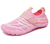 Zapatos acuáticos de playa para niños, zapatos de agua descalzos para niños y niñas, sandalias de buceo con drenaje de secado rápido, zapatillas de deporte para pescar y Surf