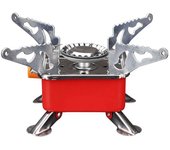 Mini portable ultra light burner, outdoor camping backpack gas stove, camping, hiking, picnic