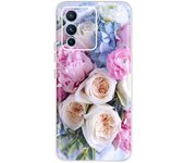Silicone Case For Vivo V23 5G Phone Case Clear Soft TPU Cute Cat Flowers Capa Shell On Vivo V 23 V23 Pro V2130 Silicone Cases