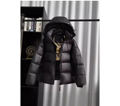 Women's short down jacket, white goose down