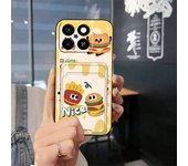Graffiti Anti-knock Phone Case For ZTE Blade A35/A55 Back Cover Cartoon Waterproof TPU Cute Shockproof Cover Full wrap
