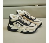 2025 invierno nuevas zapatillas retro, suela gruesa interior, aumentar la transpirabilidad de los zapatos de las mujeres