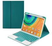 For Xiaomi Pad 5 Case with Keyboard Fabric Soft Back Tablet Cover For Xiaomi Mi Pad 5 Pro 11 inch Español Teclado Trackpad
