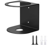 1/2/3 Holes Spray Bottle Holder Heavy-Duty Rust-proof Paint Bottle Organizer Wall Mount Black All-Purpose Storage Bracket