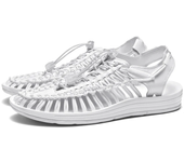 Sandalias de verano para hombre, sandalias de playa con diseño tejido hecho a mano a la moda, Sandalias planas informales transpirables, sandalias para parejas al aire libre, talla 48