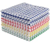 Paños de Cocina para Lavar Platos, 100%algodón,Trapos de Cocina superabsorbentes, Paquete de 8