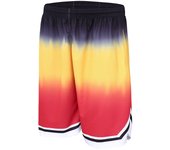 Los pantalones de baloncesto son sueltos y llegan hasta la rodilla, de secado rápido para correr en la playa y hacer ejercicio.