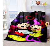 Cartoon Anime   Mouse, , Minnie Love Blanket Adult Bedroom Family Blanket Children's Gift