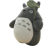 Lindos juguetes de peluche de Anime para niños y muñeca Totoro, almohada suave Extra Grande, adecuada para regalar 40CM