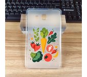 For Samsung Galaxy Tab A7 Lite SM-T225 SM-T220 SM-T225N SM-T227U 8.7 Inch“ Green Vegetables Soft TPU Silicone Tablet Cover