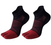 Anti-slip Male Winter Football Each Toe Socks Soccer Running Short Toe Socks Men Sport Socks Tube Socks Five Finger Socks