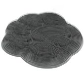 Cat Paw Back Massage Cleaning Brush Efficient Cleaning Multifunction Shower Massager Pad 30x30cm Wall Mat Foot Massage Scrubber