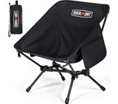 Silla Camping Plegable Portátil - Sillas de Playa Plegables Ligera Carga Máxima 150kg - Silla de Camping Compacta con Bolsa de Transporte para Exterior Acampada Playa Pesca Picnics Jardín