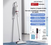 Aspiradora doméstica con cable de succión y remolque integrada de gran potencia de succión ligera máquina de trapeador al vacío de mano