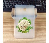 For Samsung Galaxy Tab A7 Lite SM-T225 SM-T220 SM-T225N SM-T227U 8.7 Inch“ Green Vegetables Soft TPU Silicone Tablet Cover