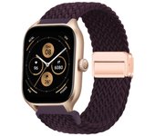Braided Solo loop strap For GTS/2/2e/3/4/GTS2 Mini/GTR 47mm/GTR2/4/3/Pro nylon Bracelet Amazfit bip 20mm/22mm Watch band
