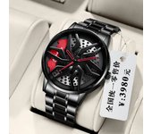 Reloj de movimiento automático para hombres waterproof wheel style