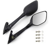 2 Pcs Motorcycle Side Mirror Black Plastic Rearview Mirror  Motorcycle Accessories for Yamaha XMAX 300 400 125 250 2017 2018 201