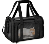 Bolsa de transporte para perros, mochila lateral suave para transportar mascotas, bolsas de viaje para perros pequeños y gatos