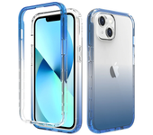 Protección De Degradado Simple Y Transparente Para El iPhone 11 12 13 14 Pro Max 12 13 Mini 13 Mini A2628 De Moda