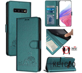 Para Samsung Galaxy S10 S10e S20 Fe Ultra Plus Lite Fan Edition 4G 5G 2022 Carcasa De Ranura De Soporte De Solapa Anti - Raspado