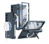 Magnetic Hinge Bracket For Samsung Galaxy Z Fold 6 Case Magsafe Pen Holder Protective Film Cover