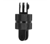 360 Degree Rotating Swivel Pivot Arm Mount Adapter for GoPro Hero 3 3+ 4 Camera Black