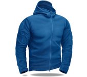 MAGCOMSEN Men's Winter Fleece Jacket With 6 Zip-Pockets  Hooded Warm Windproof Work Coat