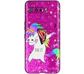 Case for ASUS ROG Phone 3 ZS661KS Case Black Matte Silicone Back Cover Phone Cases For ASUS zs661ks Flowers Fashion Bumper Capa