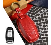 Leather Car Key Case Cover Fob Accessories for Great Wall Euler White Cat Haval Jolion H6 3rd M6 F7x H7 Keycha