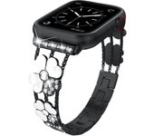 Bling Diamond Strap Compatible with Apple Watch Band Women's iwatch Shiny Bracelet for iWatch Series 9/8/7/SE/SE2/6/5/4/3/2/1
