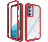 Para Samsung Galaxy S23 S22 s21 S20 S10 A54 A34 A24 fe plus super 4G 5G carcasa translúcida de silicona de huellas dactilares an