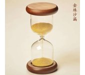30/60 Minutes Hourglass Kitchen School Modern Wooden Sandglass Home Decoration Gift