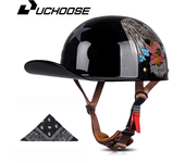 Casco bicicleta E-bike, casco moto Harley vintage, casco semi-moto, casco universal cuatro estaciones