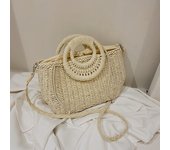 Straw Bags For Women Summer Casual Woven Crossbody Shoulder Travel Handbag Beach Bag Female Rattan Handbags Bag Women