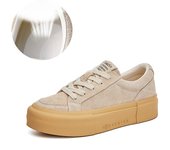 Nuevas zapatillas de plataforma para mujer Zapatos casuales versátiles Zapatos de mujer Retro Fashion