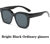 Gafas de sol polarizadas cuadradas a la moda, gafas graduadas para miopía, gafas portátiles para hombres y mujeres, gafas de conducción de pesca Vintage